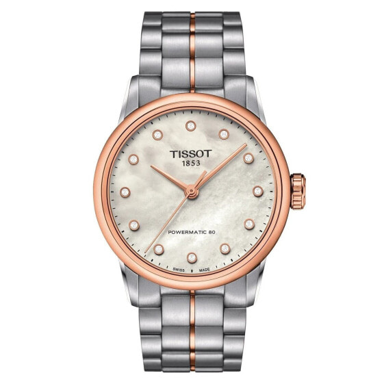 Tissot Ladies Luxury Automatic Diamond Watch - T0862072211600 NEW