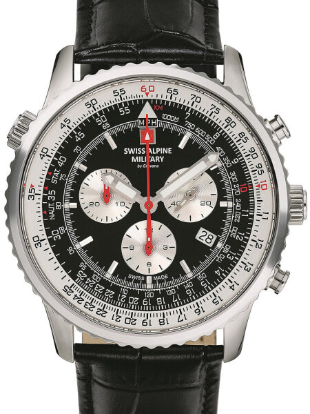 Swiss Alpine Military 7078.9537 chrono men`s 45mm 10ATM