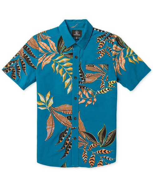 Big Boys Paradiso Floral-Print Woven Shirt