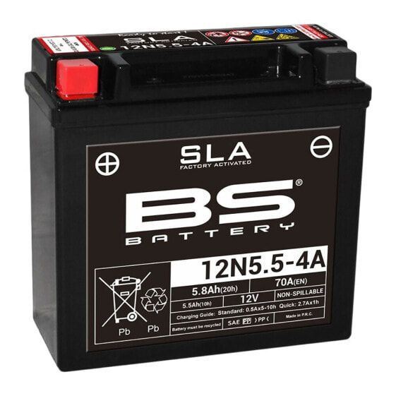 BS BATTERY SLA 12N5.5-4A / 4B Battery 12V