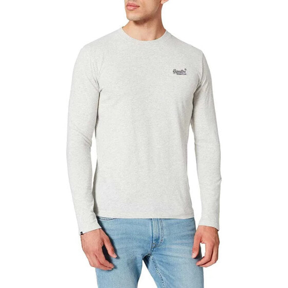 SUPERDRY Vintage Logo Embroidered long sleeve T-shirt