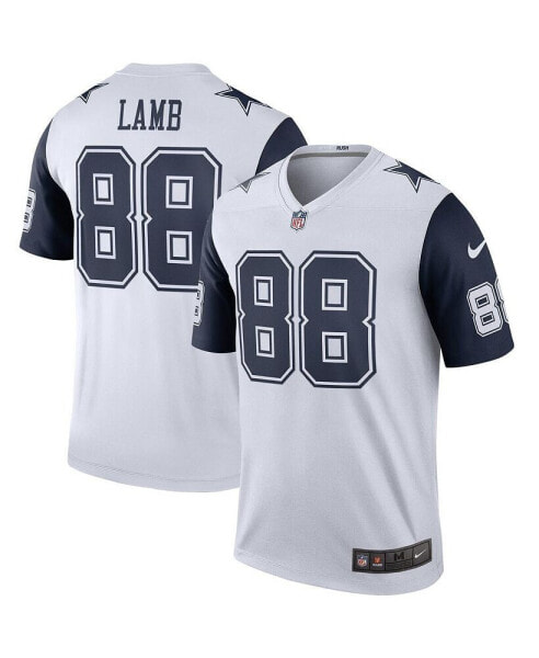 Men's CeeDee Lamb White Dallas Cowboys 2nd Alternate Legend Jersey