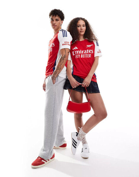 adidas Football Arsenal 24/25 home shirt in red and white