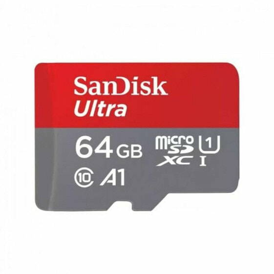Карта памяти микро SD SanDisk SDSQUAB-064G-GN6MA
