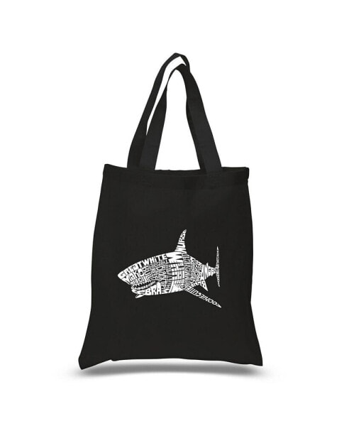 Shark Names - Small Word Art Tote Bag