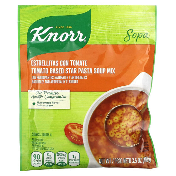Суп-лапша на основе помидоров Knorr, 100 грамм