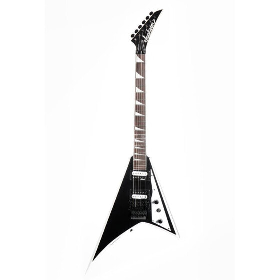 Jackson JS32 Rhoads Black w/ White Bevels