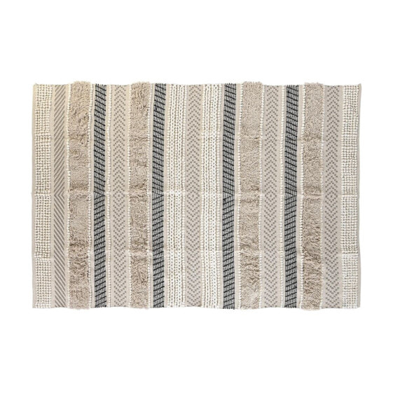 Ковер Хлопковый DKD Home Decor 230 x 160 x 1 см Чёрный Бежевый Boho