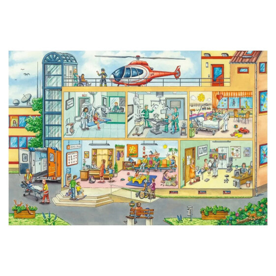 Puzzle Im Kinderkrankenhaus 40 Teile