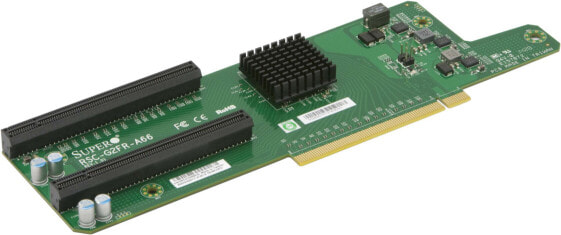 Supermicro RSC-G2FR-A66 - PCIe - PCIe 3.0 - Black - Green - Server - CE - FCC