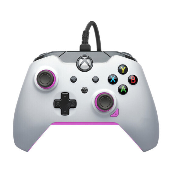 PDP Wired Controller: Fuse White - Xbox Series X|S - Xbox One - Xbox - Windows 10/11 - Gamepad - PC - Xbox One - Xbox Series S - Xbox Series X - D-pad - Menu button - Share button - View button - Analogue / Digital - Wired - USB