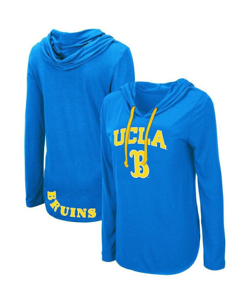 Women's Blue UCLA Bruins My Lover Lightweight Hooded Long Sleeve T-shirt
