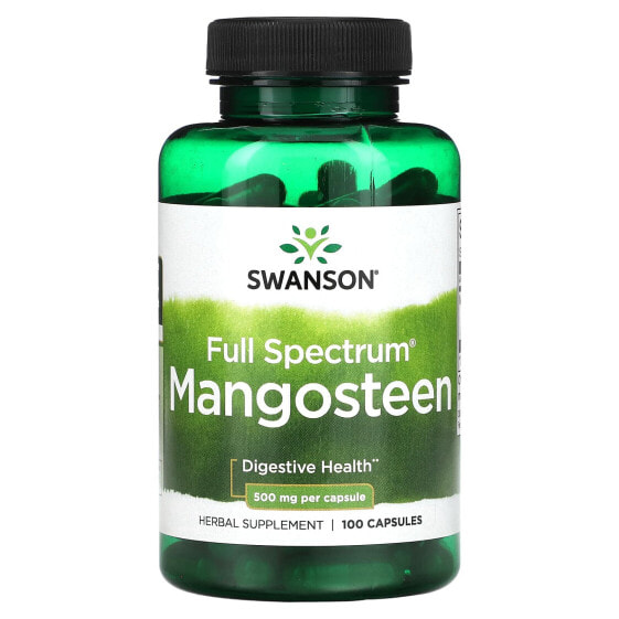 Капсулы мангустина Full Spectrum, 500 мг, 100 шт. Swanson