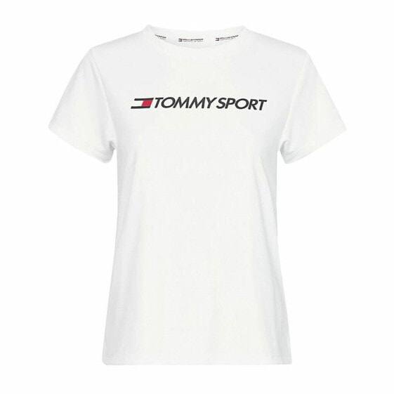 Футболка с коротким рукавом мужская Tommy Hilfiger Logo Chest Белый
