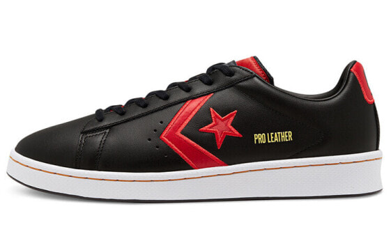 Кеды мужские Converse Cons Pro Leather черно-красно-белые