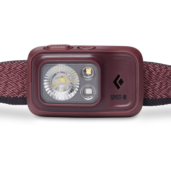 Black Diamond Spot 400-R - Headband flashlight - Bordeaux - Buttons - 1 m - IP67 - 400 lm