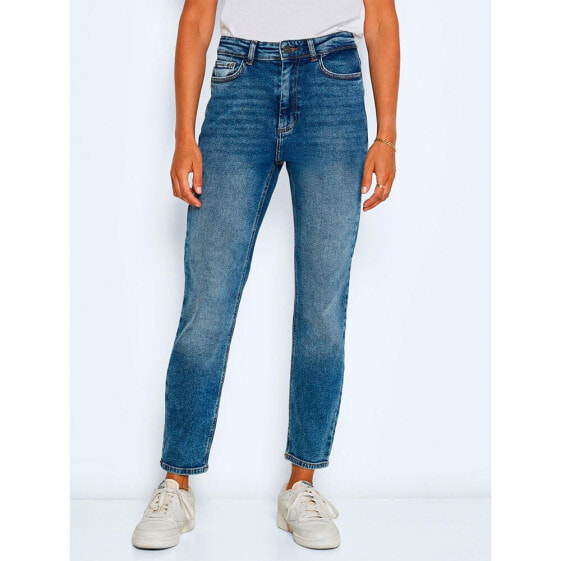 NOISY MAY Moni Straight Ankle AZ221DB high waist jeans