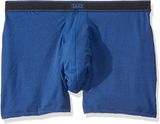 Saxx Underwear 173584 Mens Comfort Boxer Briefs Stretch City Blue Size Medium