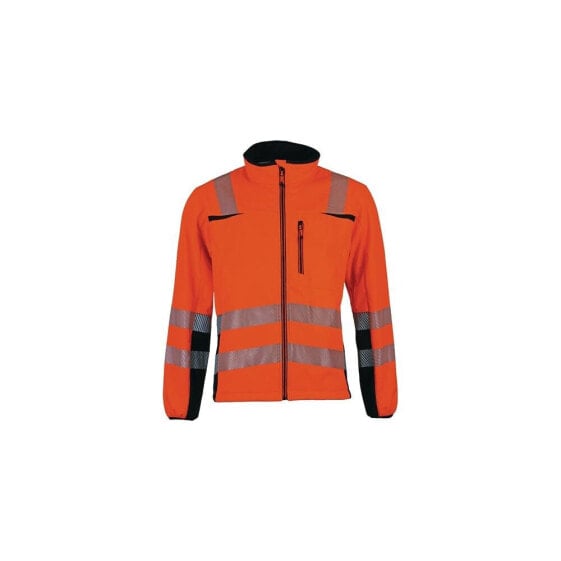 Prevent trendline Warnschutz-Softshelljacke Prevent® Trendline Größe M orange/schwarz