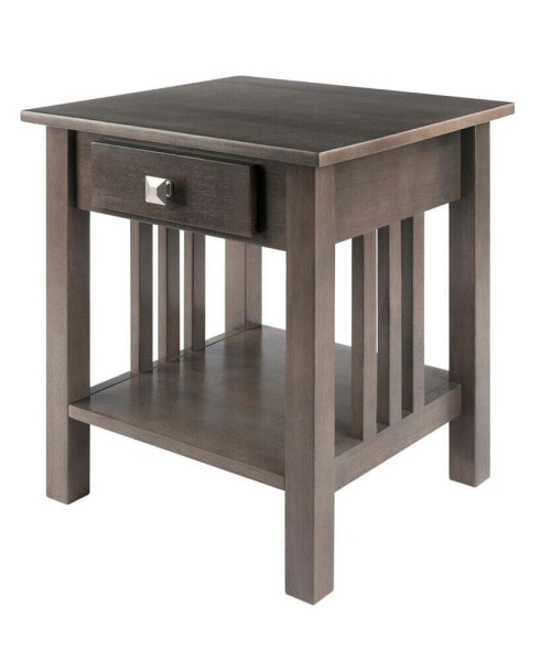 Stafford 22.05" Wood Accent Table