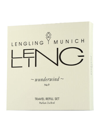 Lengling Wunderwind - No 9 Travel Refill Set (3 x 8 ml)