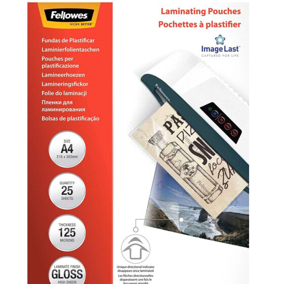 FELLOWES ImageLast A4 125 Micron 25 Pack Photo Paper