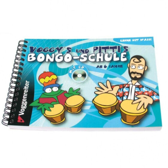 Voggenreiter Voggy's & Pitti's Bongo-Schule Pitti Hecht, Buch und CD