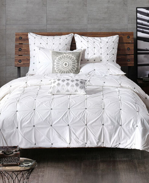 Masie Tufted Duvet Cover Set, King