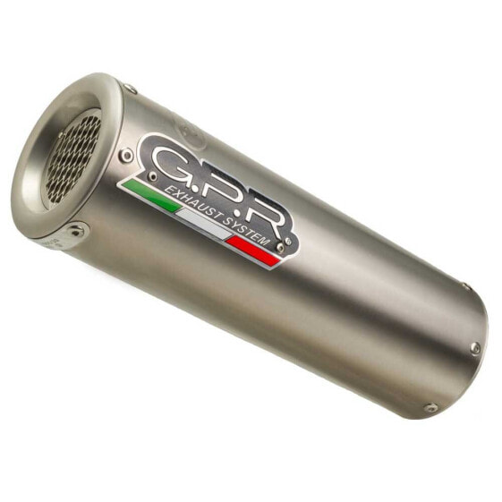 GPR EXHAUST SYSTEMS M3 Natural Titanium Full Line System S 1000 R 14-16 Homologated