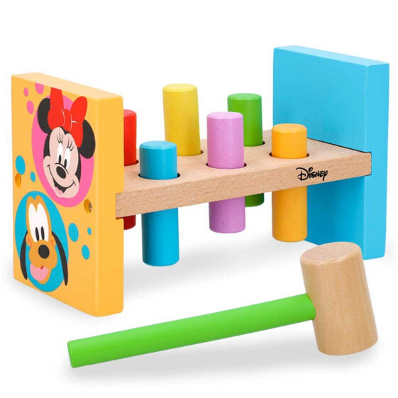 WOOMAX Disney Wooden Hammer And Blocks 8 Pieces