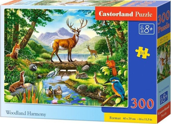 Castorland Puzzle 300 Woodland Harmony CASTOR