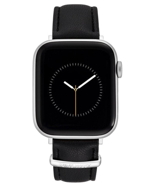 Ремешок для часов Nine West Smooth Faux Leather Band Compatible with 42/44/45/Ultra/Ultra 2 Apple Watch