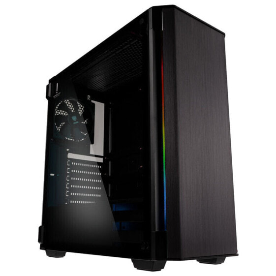 Kolink Refine RGB Midi-Tower, Tempered Glass - schwarz