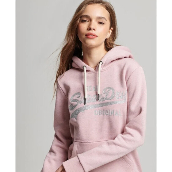 SUPERDRY Vl Scripted Coll hoodie