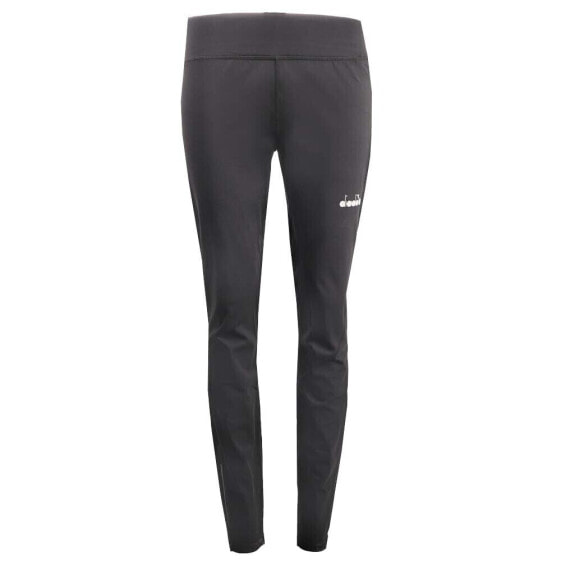 Diadora Winter Running Leggings Womens Black Athletic Casual 177567-80013