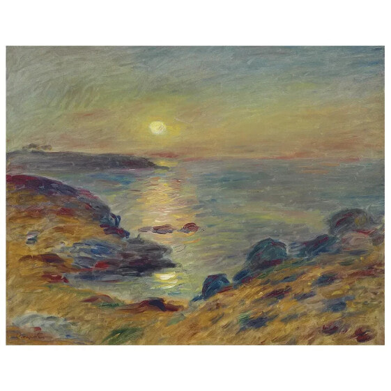 Wandbild Sonnenuntergang in Douarnenez