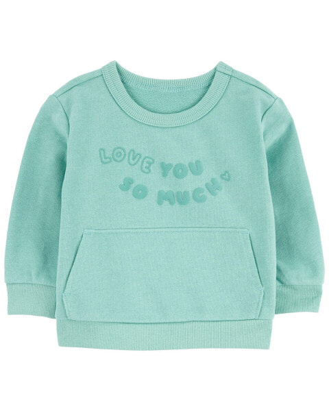 Baby Love You So Much Pullover NB