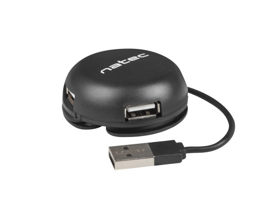 natec Bumblebee - USB 2.0 - USB 2.0 - 480 Mbit/s - Black - 0.15 m - Windows 10,Windows 7,Windows 8