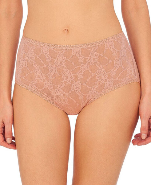 Women's Bliss Allure One Size Lace Full Brief Underwear 778303