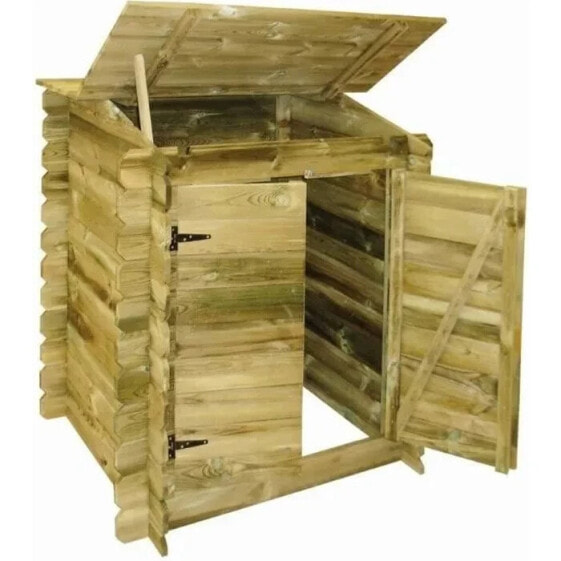 UBBINK Filterbox aus Holz fr Schwimmbecken