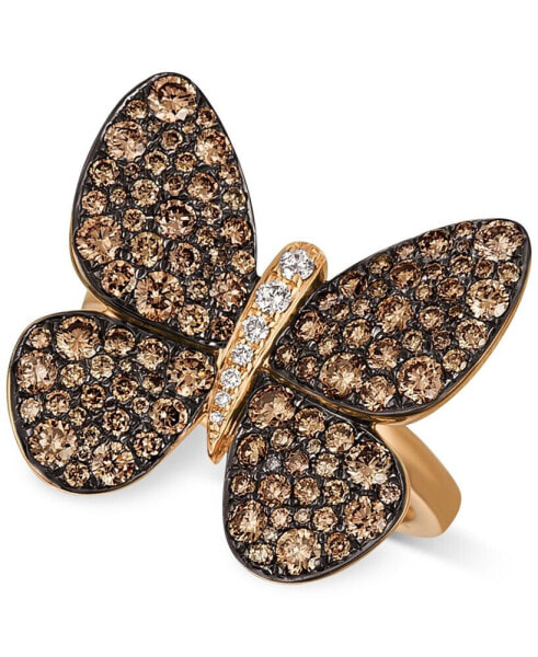 Кольцо Le Vian Chocolatier Diamond Butterfly