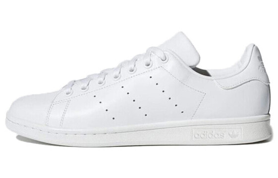 adidas originals StanSmith 防滑耐磨 低帮 板鞋 男女同款 纯白 / Кроссовки Adidas originals StanSmith S75104