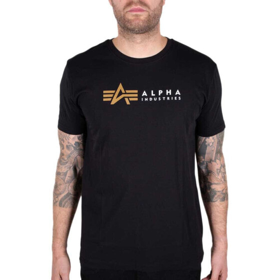ALPHA INDUSTRIES Label Short Sleeve T-Shirt