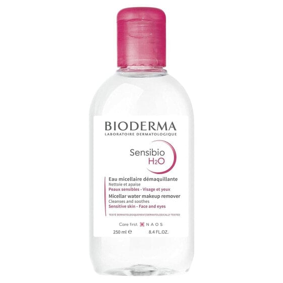 Мицеллярная вода для снятия макияжа Bioderma Sensibio H2O 250 ml