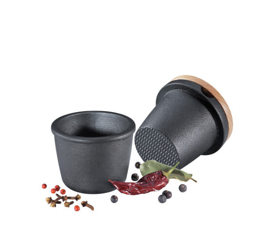 Zassenhaus 076080 - Pepper grinder - Black - 80 mm - 90 mm - 980 g