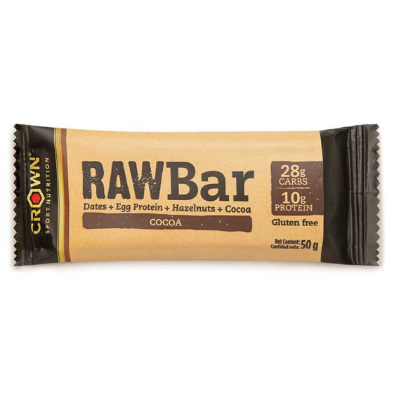 Энергетический батончик CROWN SPORT NUTRITION RAW 50 г Какао и лесной орех