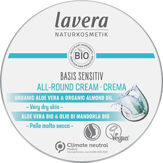 Крем для тела lavera Basis Sensitiv Intensive (Универсальный) 150 мл