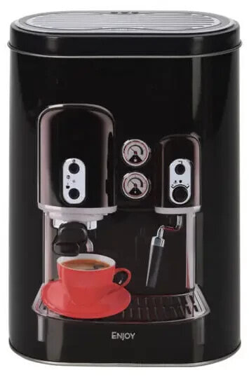 Емкость для хранения продуктов EXCELLENT HOUSEWARE Kaffeedose ESPRESSO, металлическая, 13,5 x 7