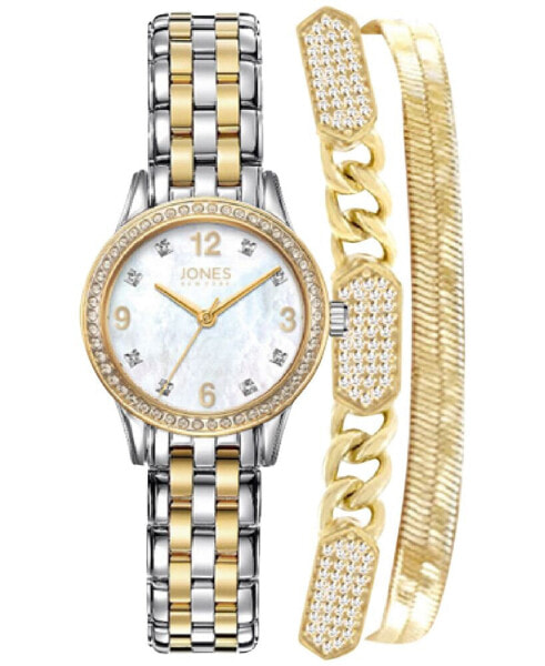 Наручные часы Bulova Marine Star Malachite Beaded Bracelet - 14k Gold-Plated Sterling Silver.