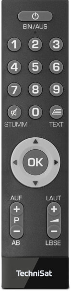 TechniSat IsiZapper Universal - TV - Press buttons - Black